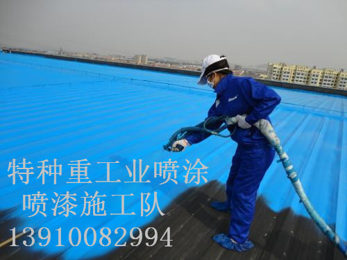 莲池包括彩钢瓦喷漆翻新（